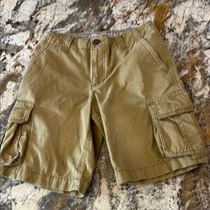 Aeropostale Dark Tan/Khaki Cargo Shorts